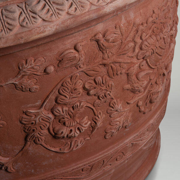 Ornamenti Renaissance Bowl terracotta garden ornament ornate detail