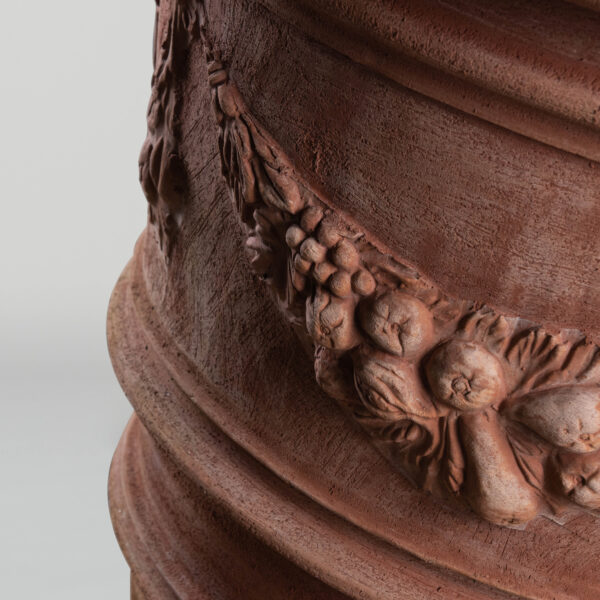 Ornamenti Large Festooned Vase detail