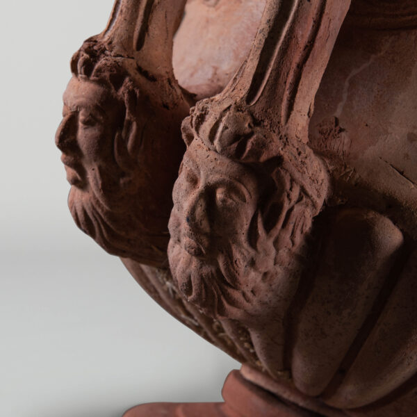 Ornamenti Acanthus Urn and Pedestal handle detail