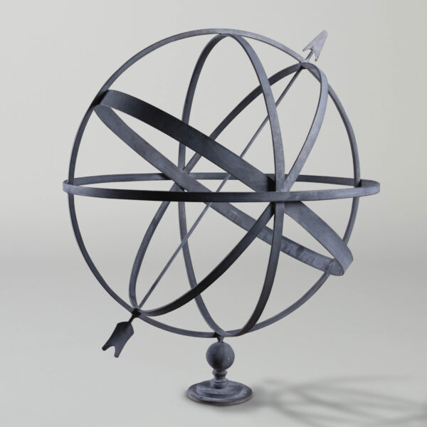 Ornamenti Zinc Armillary Sphere Sundial