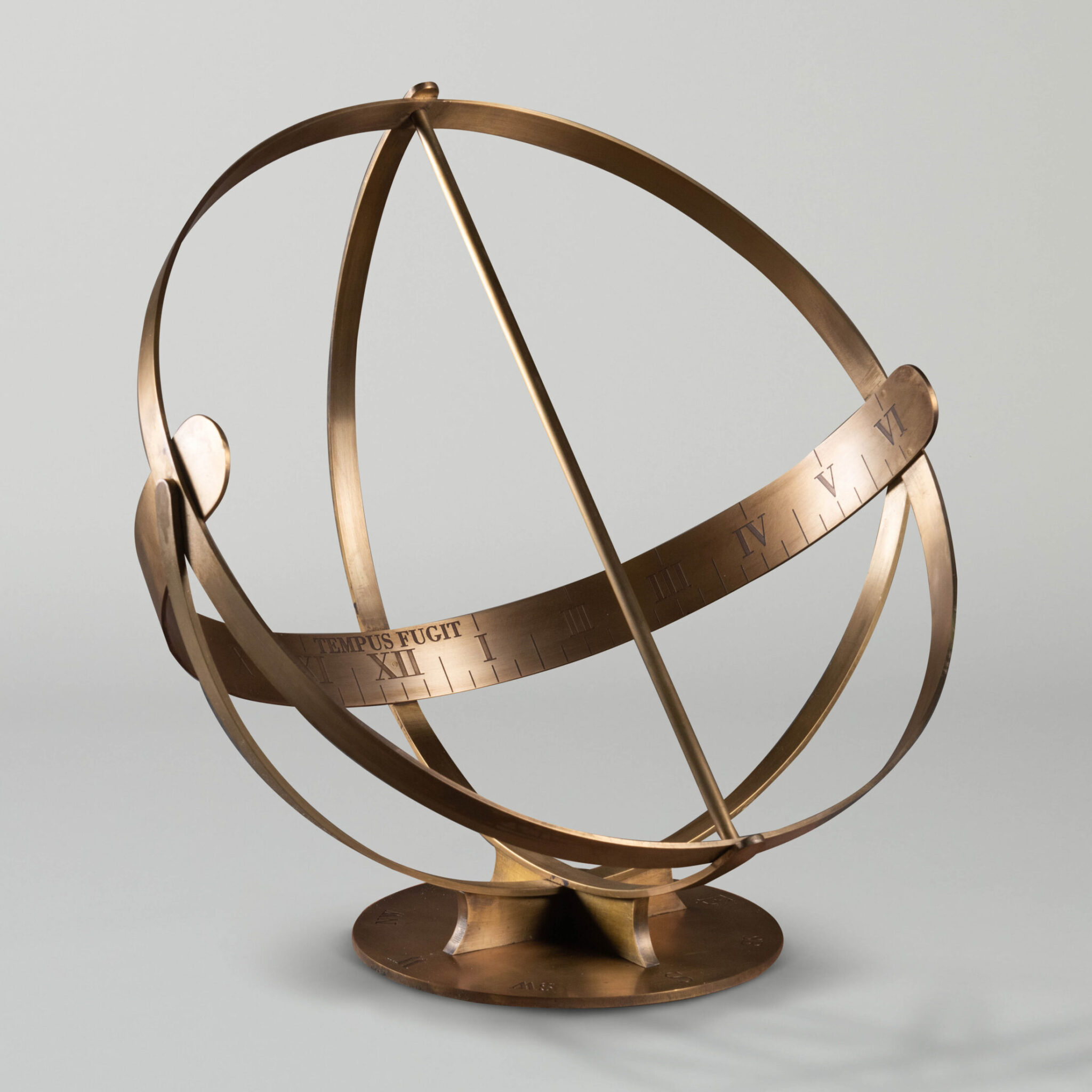 Zinc Armillary Sphere Sundial - ORNAMENTI